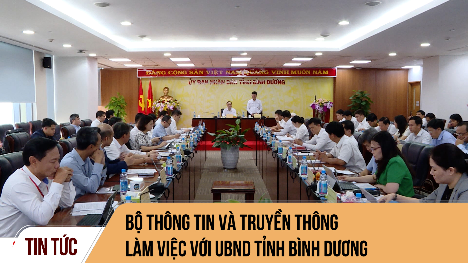 Bộ Thông tin và Truyền thông làm việc với UBND tỉnh Bình Dương